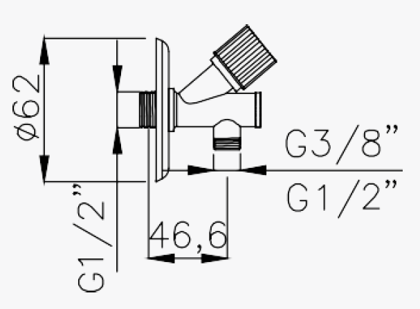 Opak Under Wash Basin Tap W. Filter